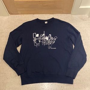 Uniqlo x Jason Polan sweater mens medium